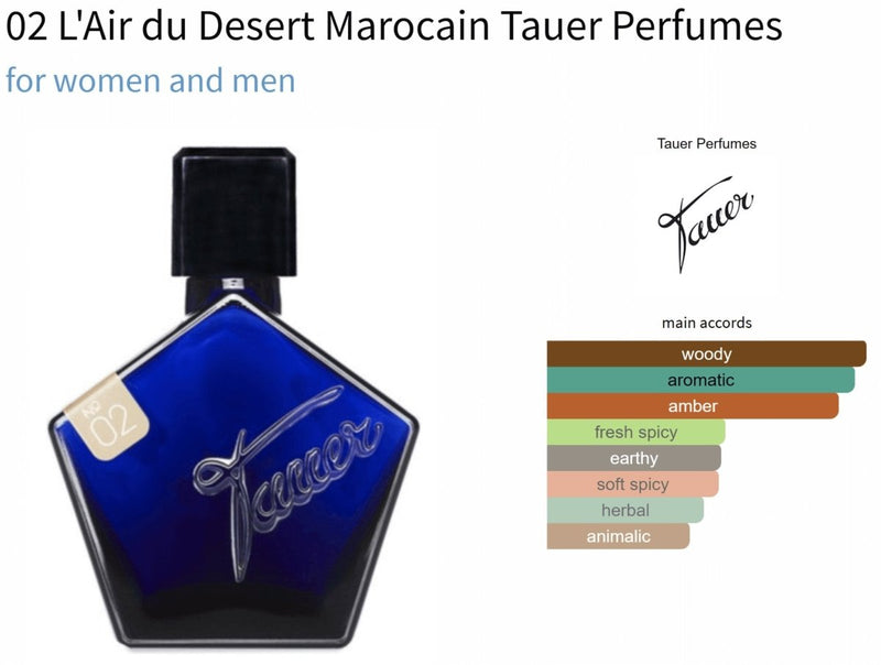 02 L'Air du Desert Marocain Tauer Perfumes for women and men - Vytrix