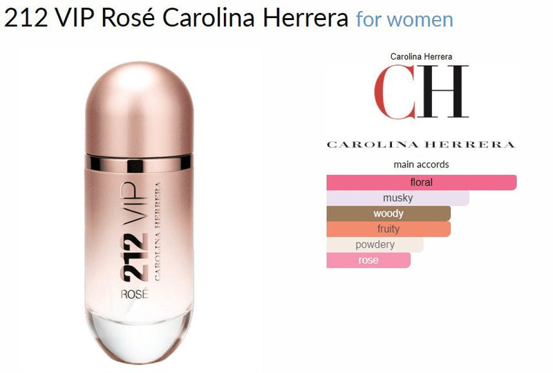 212 VIP Rosé Carolina Herrera for women Decant Samples - Vytrix