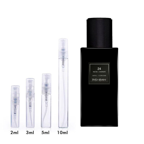 24 rue de l'Université Yves Saint Laurent for women and men Decant Samples - Vytrix