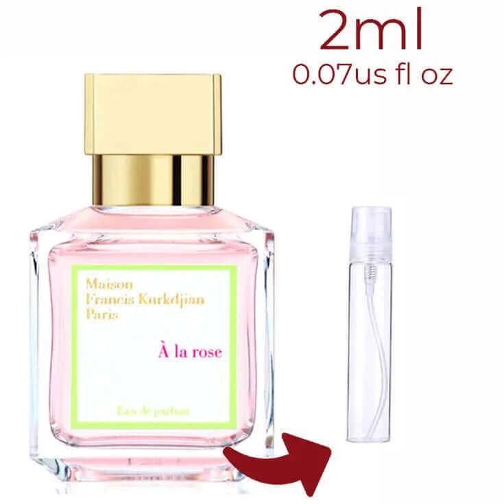 A La Rose Maison Francis Kurkdjian for women Decant Fragrance Samples - Vytrix