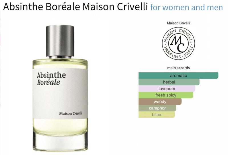 Absinthe Boréale Maison Crivelli for women and men - Vytrix