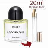 Accord Oud Byredo for women and men Decant Fragrance Samples - Vytrix