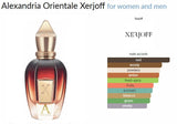 Alexandria Orientale Xerjoff for women and men Decant Samples - Vytrix