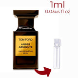 Amber Absolute Tom Ford for women and men Decant Samples - Vytrix