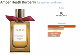 Amber Heath Burberry for women and men Decant Samples - Vytrix