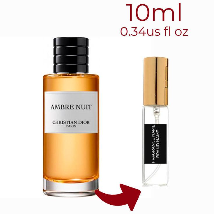 Ambre Nuit Dior for women and men Decant Fragrance Samples - Vytrix