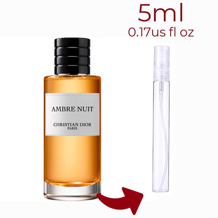 Ambre Nuit Dior for women and men Decant Fragrance Samples - Vytrix