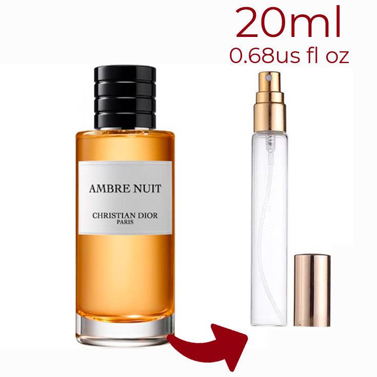 Ambre Nuit Dior for women and men Decant Fragrance Samples - Vytrix