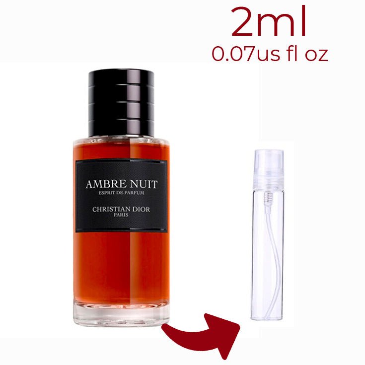 Ambre Nuit Esprit De Parfum Dior for women and men Decant Samples - Vytrix