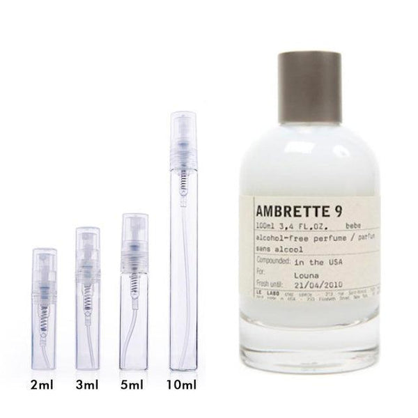 Ambrette 9 Le Labo for women and men Decant Samples - Vytrix