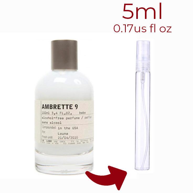 Ambrette 9 Le Labo for women and men Decant Samples - Vytrix