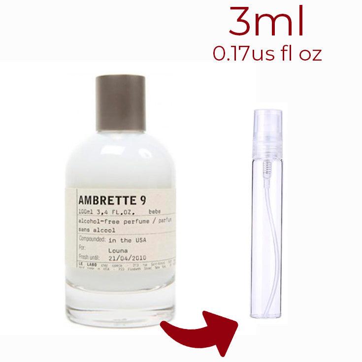 Ambrette 9 Le Labo for women and men Decant Samples - Vytrix