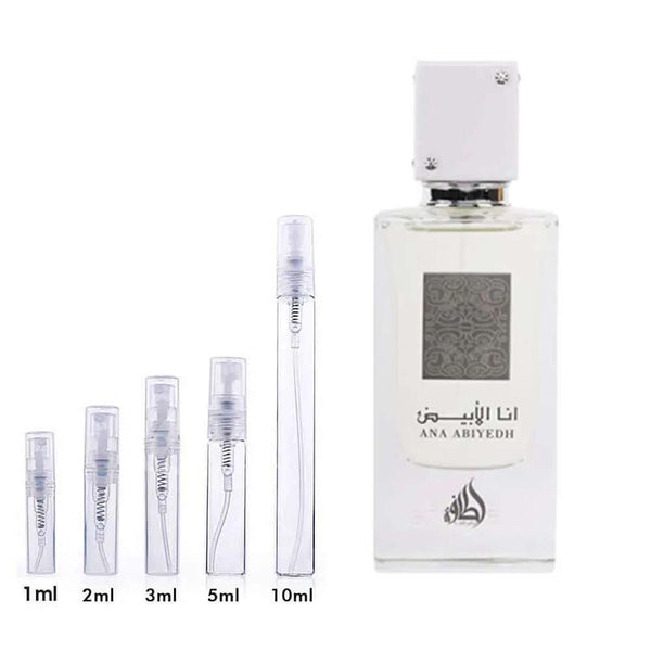 Ana Abiyedh Lattafa Perfumes for women and men Decant Fragrance Samples - Vytrix