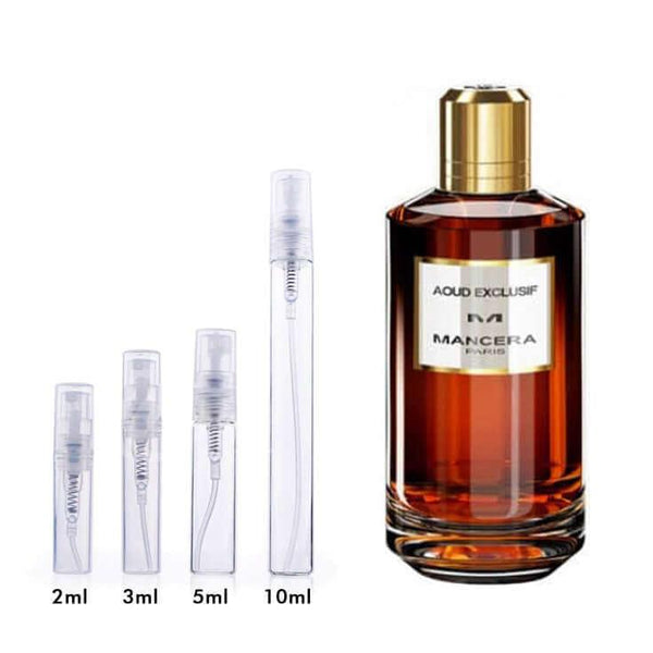 Aoud Exclusif Mancera for women and men Decant Fragrance Samples - Vytrix