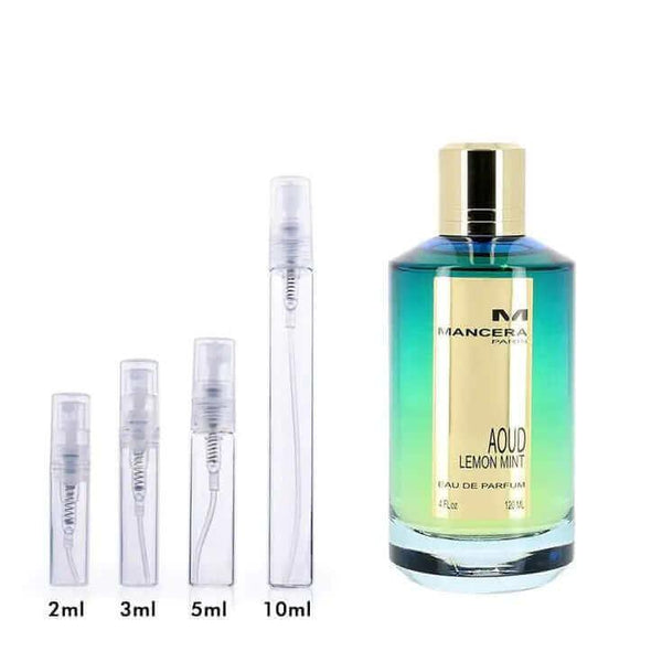 Aoud Lemon Mint Mancera for women and men Decant Fragrance Samples - Vytrix