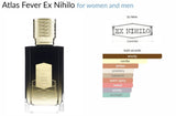 Atlas Fever Ex Nihilo for women and men Decant Samples - Vytrix