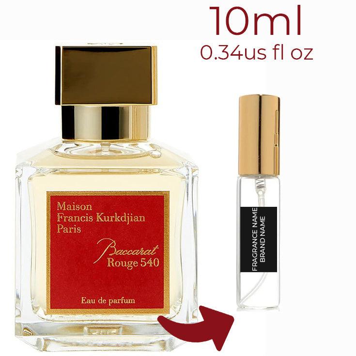 Baccarat Rouge 540 Maison Francis Kurkdjian for women and men Decant Fragrance Samples - Vytrix