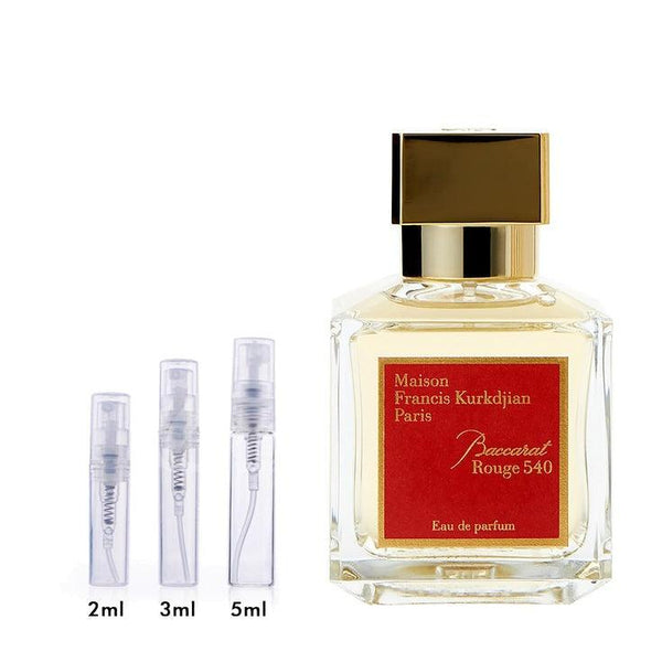 Baccarat Rouge 540 Maison Francis Kurkdjian for women and men Decant Fragrance Samples - Vytrix