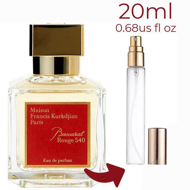 Baccarat Rouge 540 Maison Francis Kurkdjian for women and men Decant Fragrance Samples - Vytrix