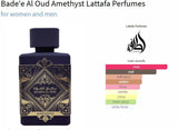 Bade'e Al Oud Amethyst Lattafa Perfumes for women and men Decant Samples - Vytrix