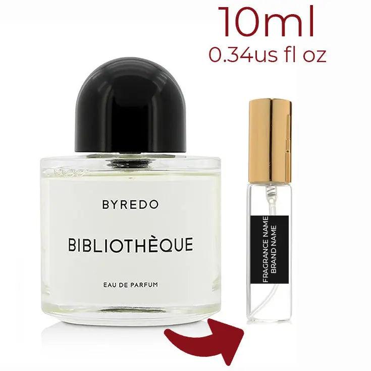 Bibliothèque Byredo for women and men Decant Fragrance Samples - Vytrix