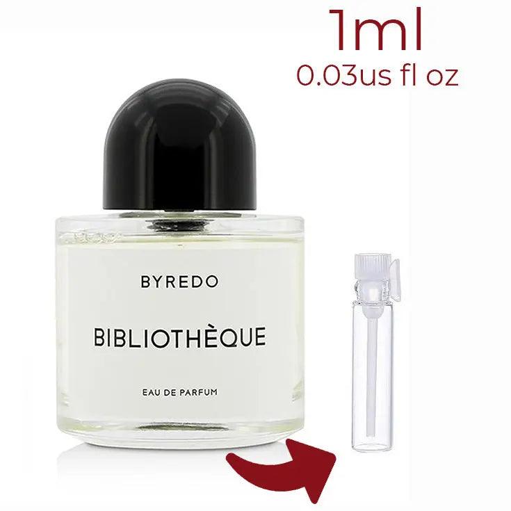 Bibliothèque Byredo for women and men Decant Fragrance Samples - Vytrix