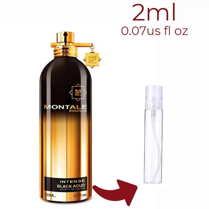 Black Aoud Intense Montale for women and men Decant Fragrance Samples - Vytrix