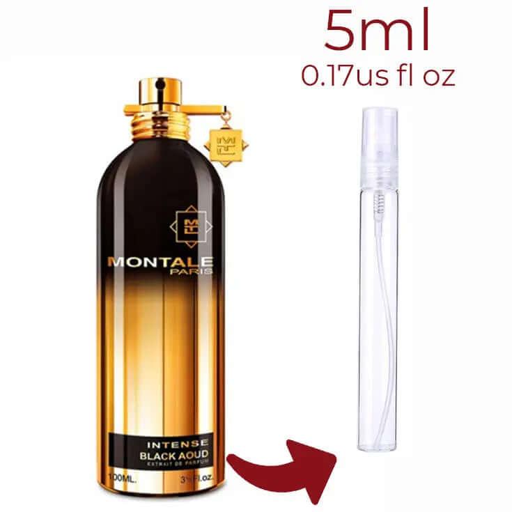 Black Aoud Intense Montale for women and men Decant Fragrance Samples - Vytrix