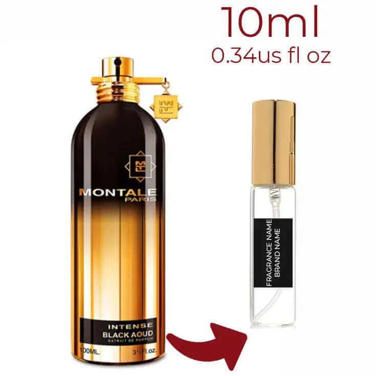 Black Aoud Intense Montale for women and men Decant Fragrance Samples - Vytrix