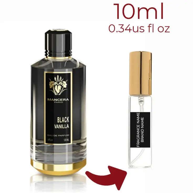 Black Vanilla Mancera for women and men Decant Fragrance Samples - Vytrix