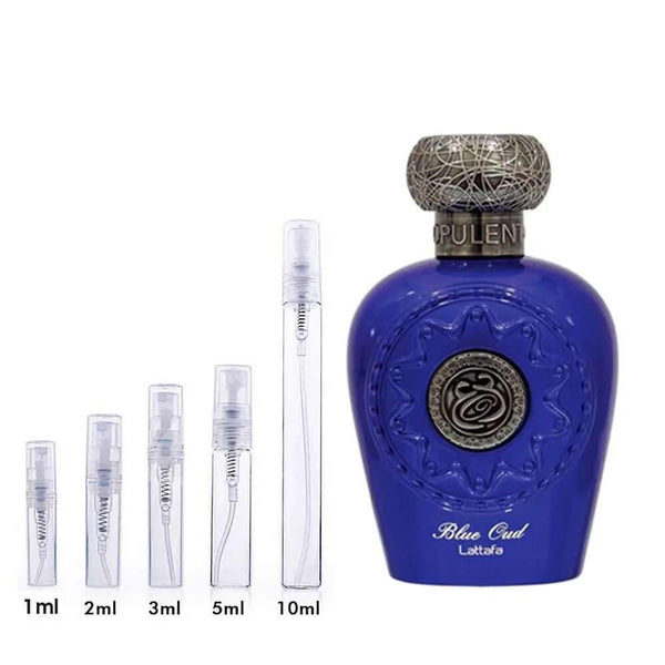 Blue Oud Lattafa Perfumes for women and men Decant Fragrance Samples - Vytrix