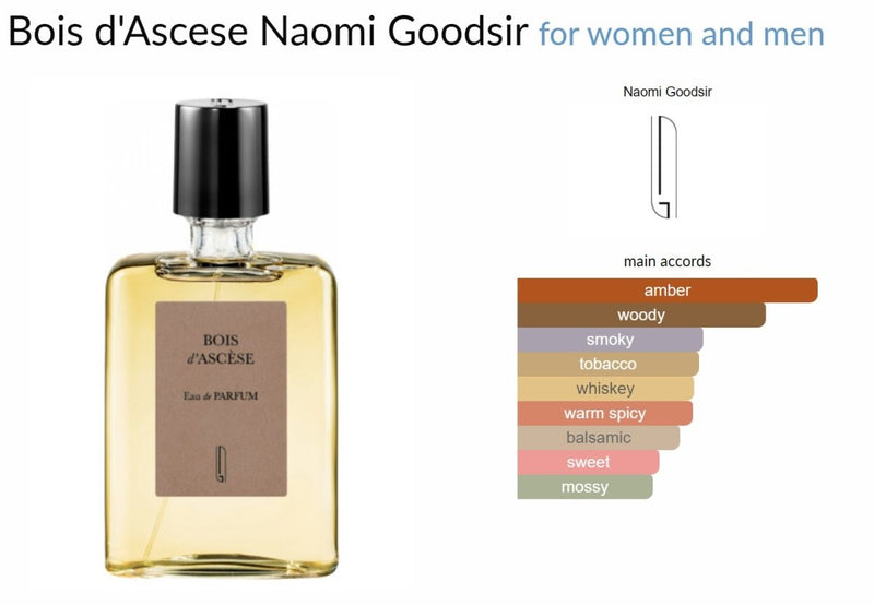 Bois d'Ascese Naomi Goodsir for women and men Decant Samples - Vytrix