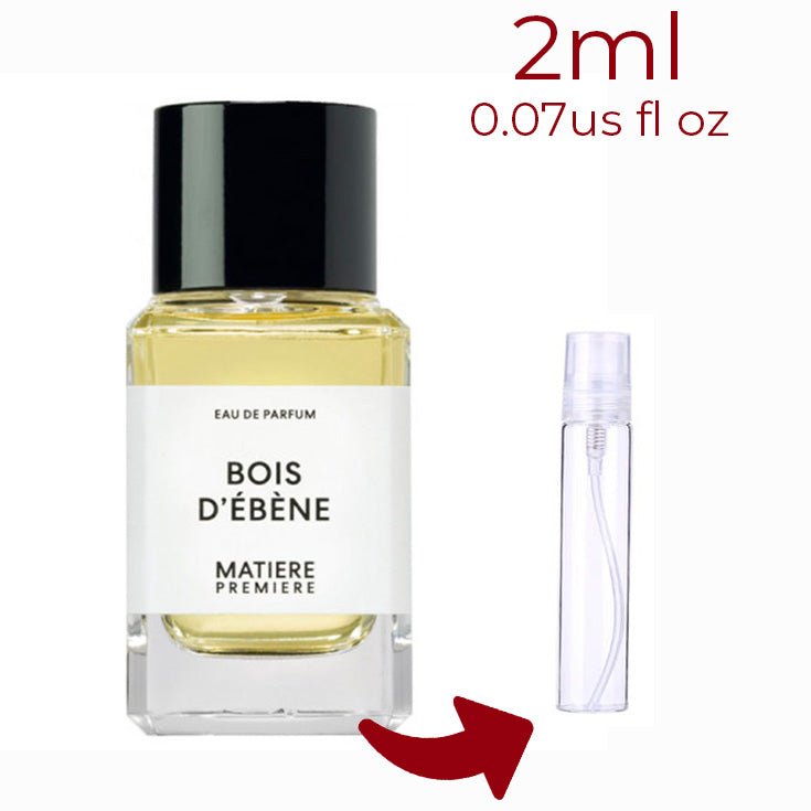 Bois d'Ebene Matiere Premiere for women and men Decant Samples - Vytrix