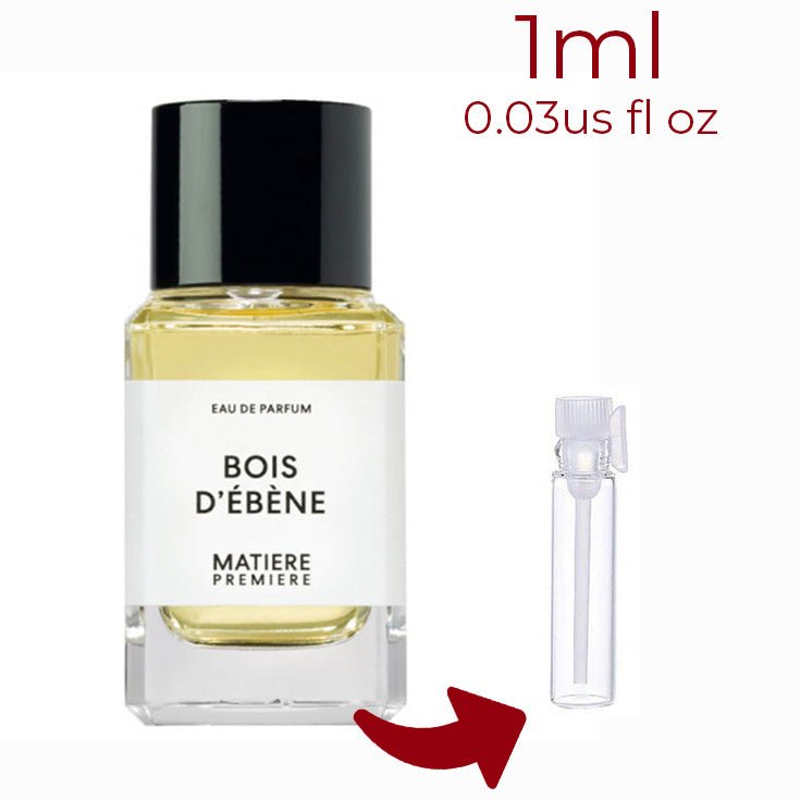 Bois d'Ebene Matiere Premiere for women and men Decant Samples - Vytrix