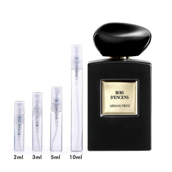 Bois d'Encens Giorgio Armani for women and men Decant Samples - Vytrix