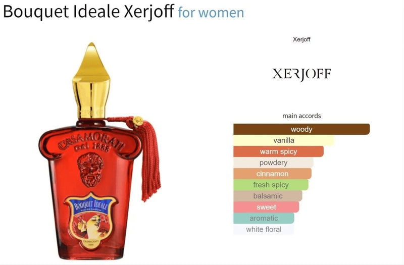 Bouquet Ideale Xerjoff for women Decant Fragrance Samples - Vytrix