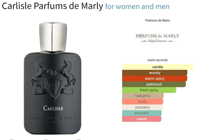 Carlisle Parfums de Marly for women and men Decant Fragrance Samples - Vytrix