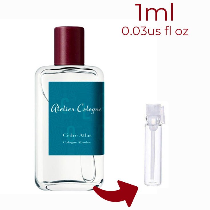 Cedre Atlas Atelier Cologne for women and men Decant Samples - Vytrix