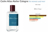 Cedre Atlas Atelier Cologne for women and men Decant Samples - Vytrix