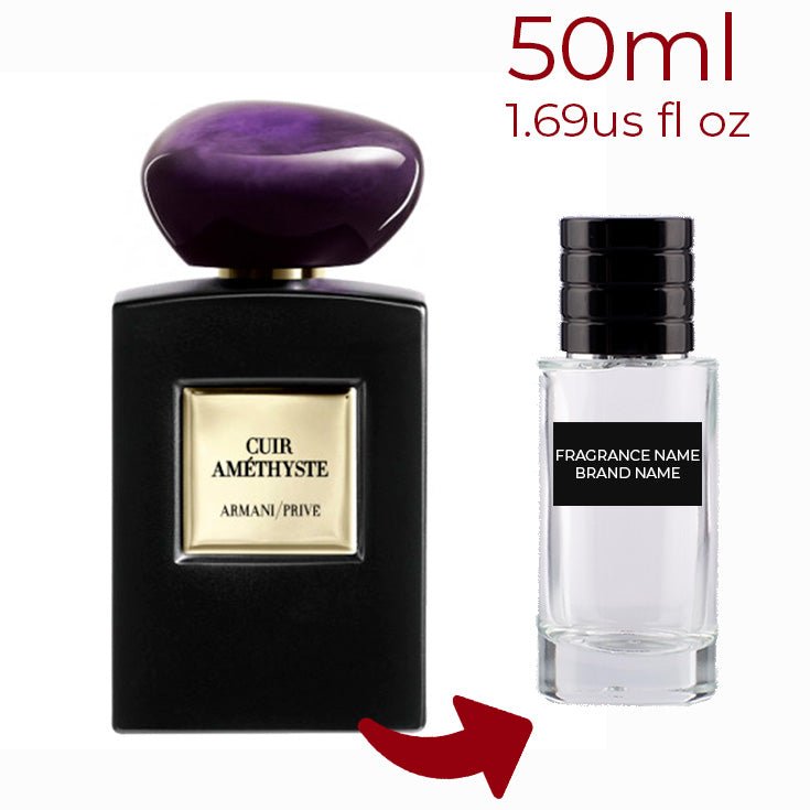 Cuir Amethyste Giorgio Armani for women and men Decant Samples - Vytrix