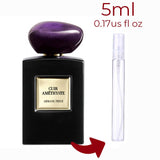 Cuir Amethyste Giorgio Armani for women and men Decant Samples - Vytrix