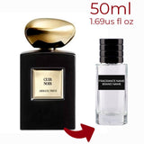 Cuir Noir Giorgio Armani for women and men Decant Samples - Vytrix