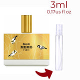 Eau de Memo Memo Paris for women and men Decant Samples - Vytrix