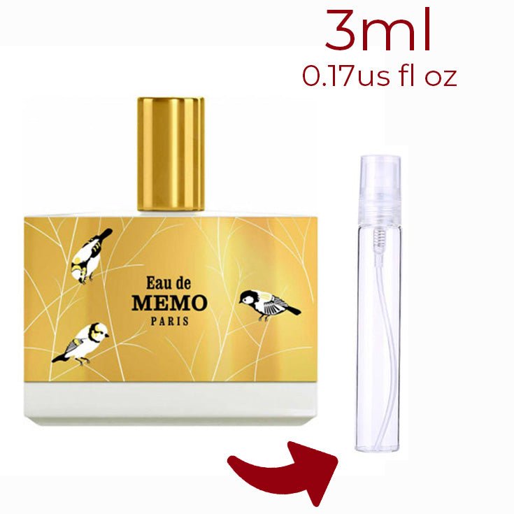 Eau de Memo Memo Paris for women and men Decant Samples - Vytrix