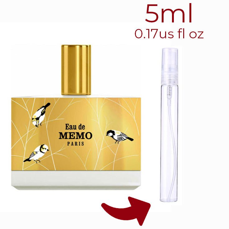 Eau de Memo Memo Paris for women and men Decant Samples - Vytrix