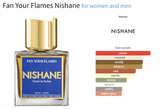 Fan Your Flames Nishane for women and men Decant Samples - Vytrix