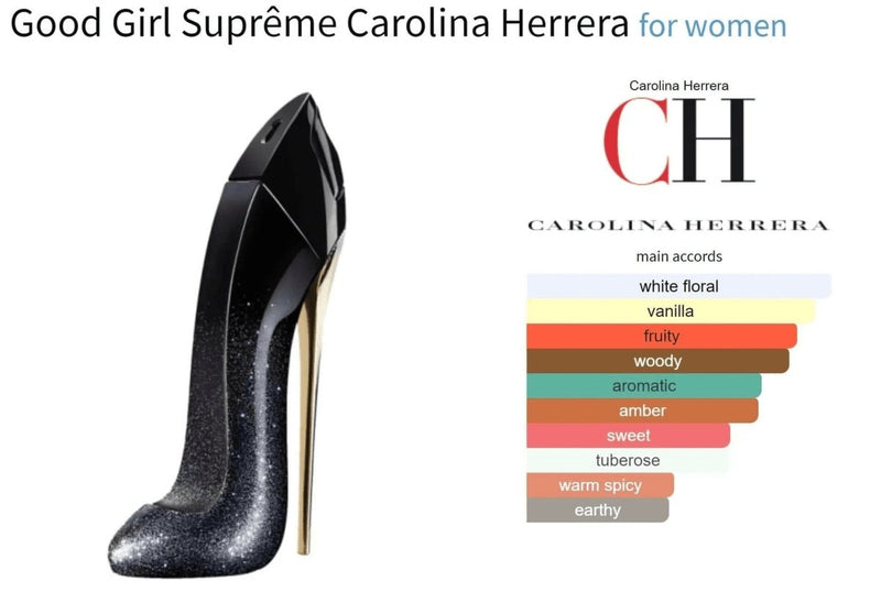 Good Girl Suprême Carolina Herrera for women Decant Fragrance Samples - Vytrix