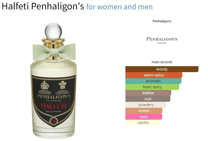 Halfeti Penhaligon's for women and men Decant Fragrance Samples - Vytrix