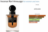 Incense Rori Amouage for women and men Decant Samples - Vytrix