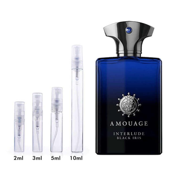 Interlude Black Iris Amouage for women and men Decant Fragrance Samples - Vytrix